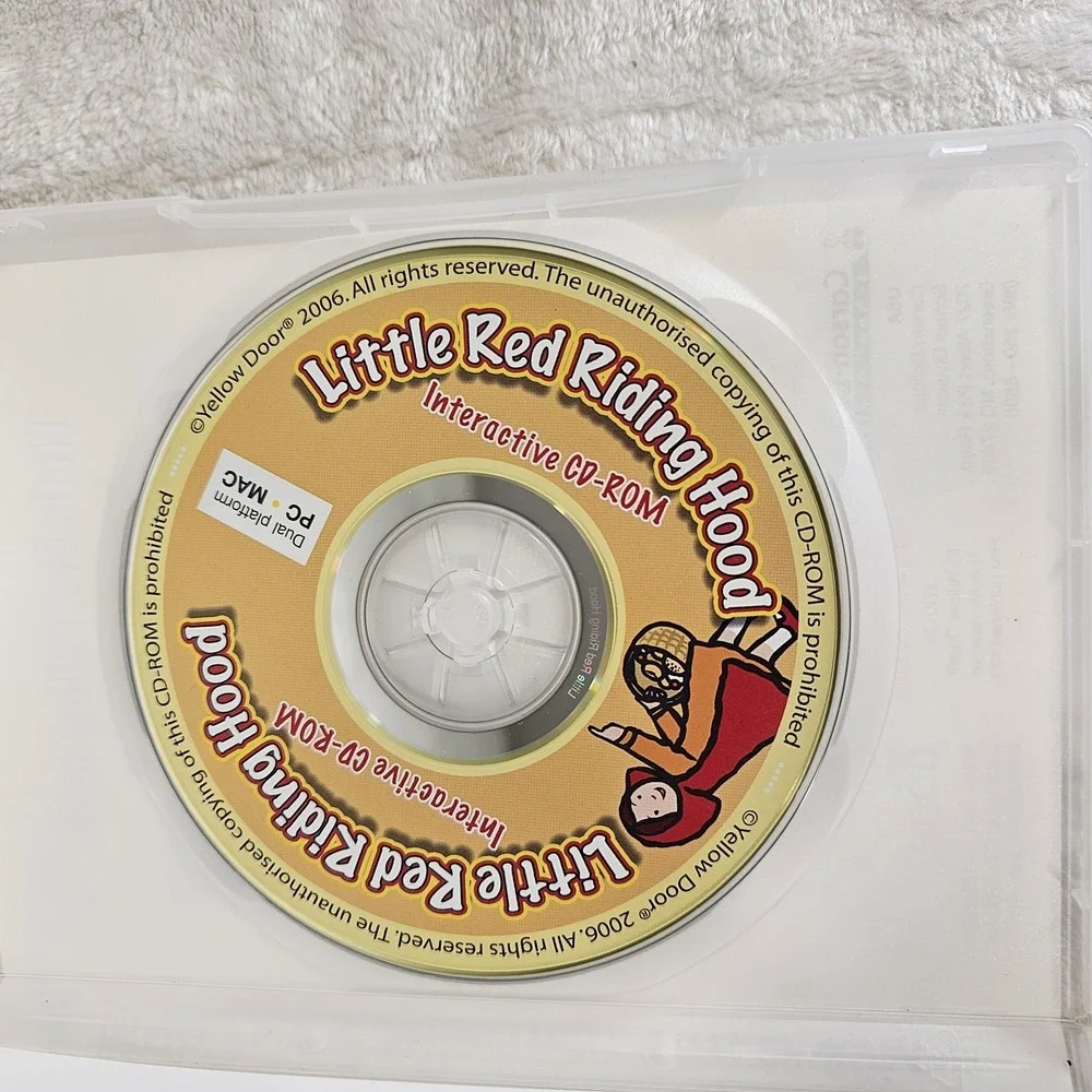 Yellow‎ Door Little Red Riding Hood Book Audio CD + Interactive CD-ROM PC/Mac